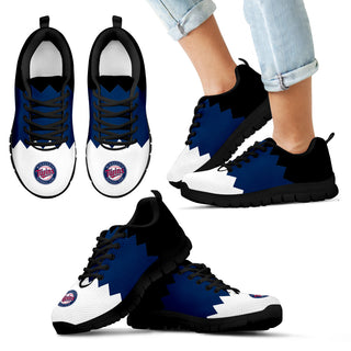 Incredible Line Zig Zag Disorder Beautiful Minnesota Twins Sneakers