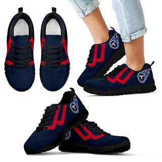 Line Bottom Straight Tennessee Titans Sneakers