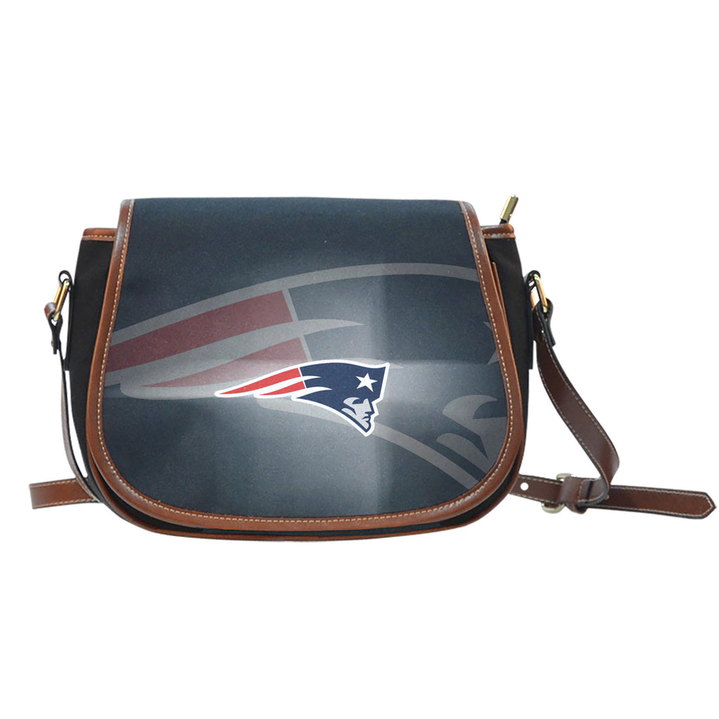 New England Patriots Light Logo Saddle Bags