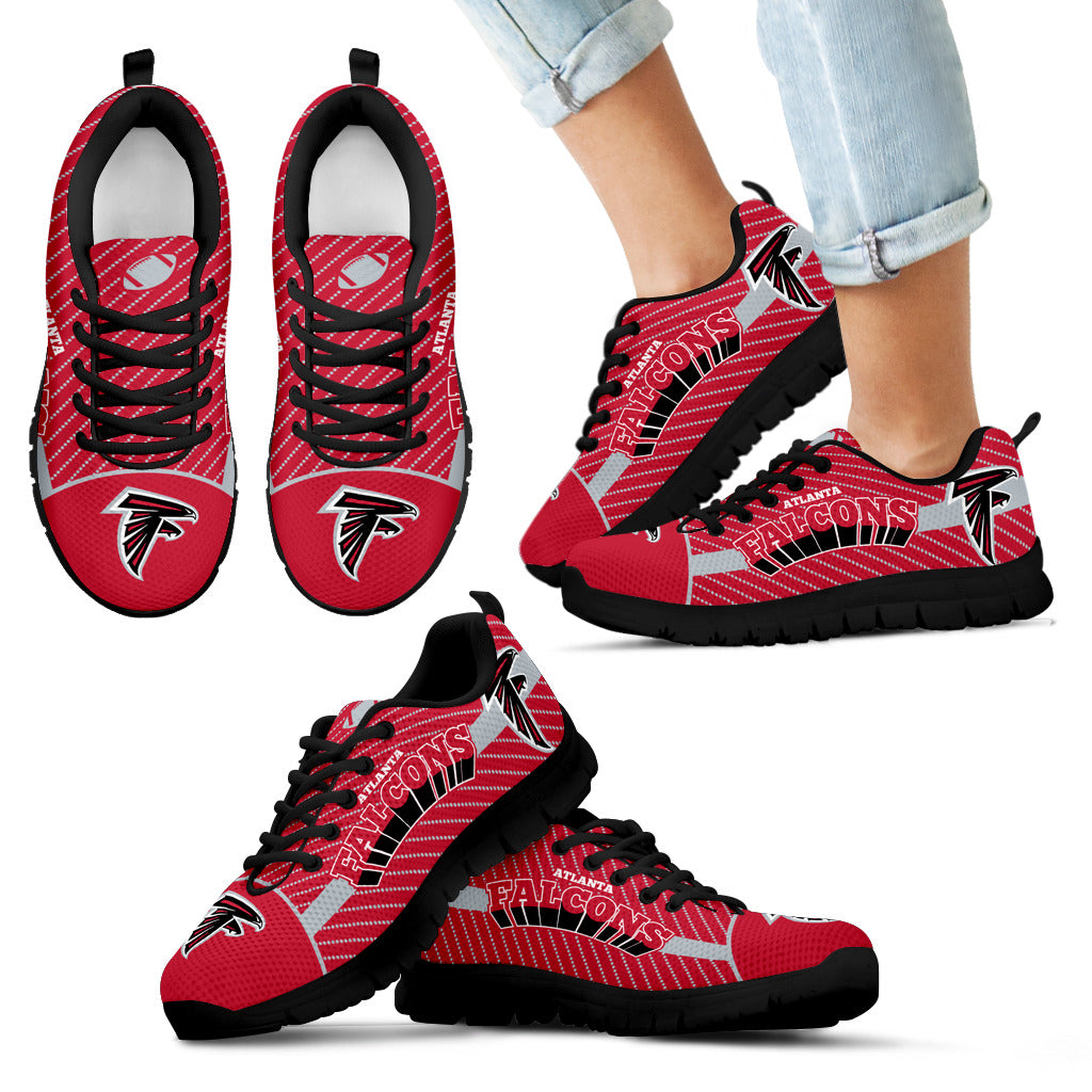 Lovely Stylish Fabulous Little Dots Atlanta Falcons Sneakers