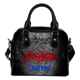 Wall Break Cleveland Indians Shoulder Handbags Women Purse
