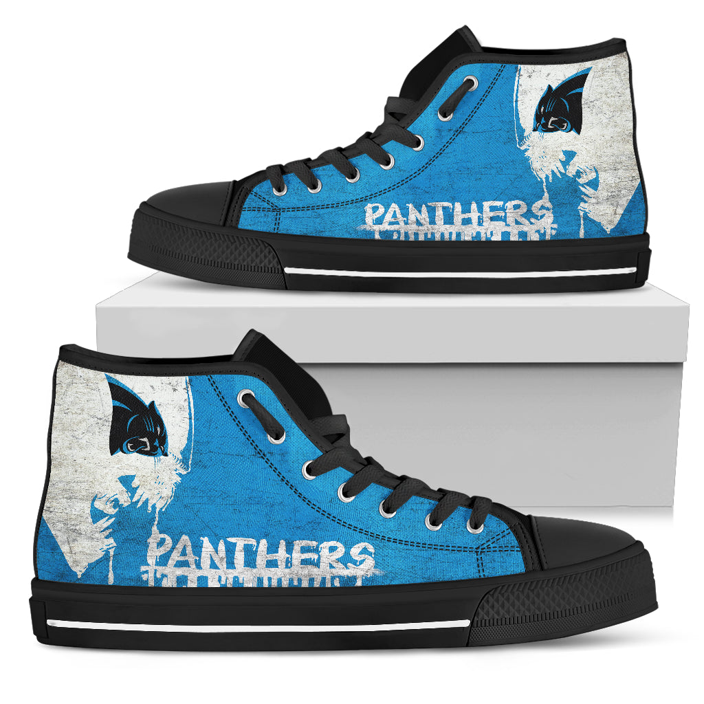 Alien Movie Carolina Panthers High Top Shoes