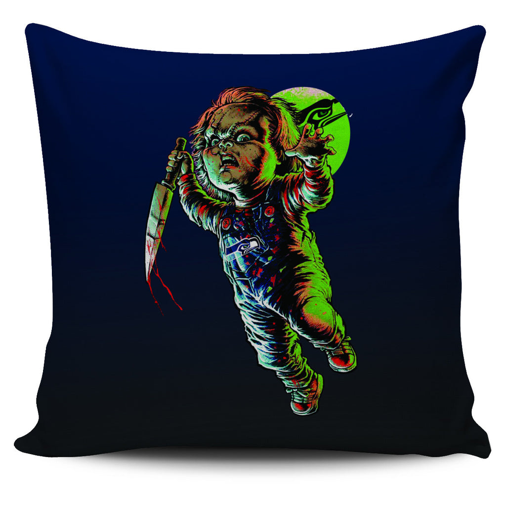 Chucky Seattle Seahawks Pillow Covers - Best Funny Store