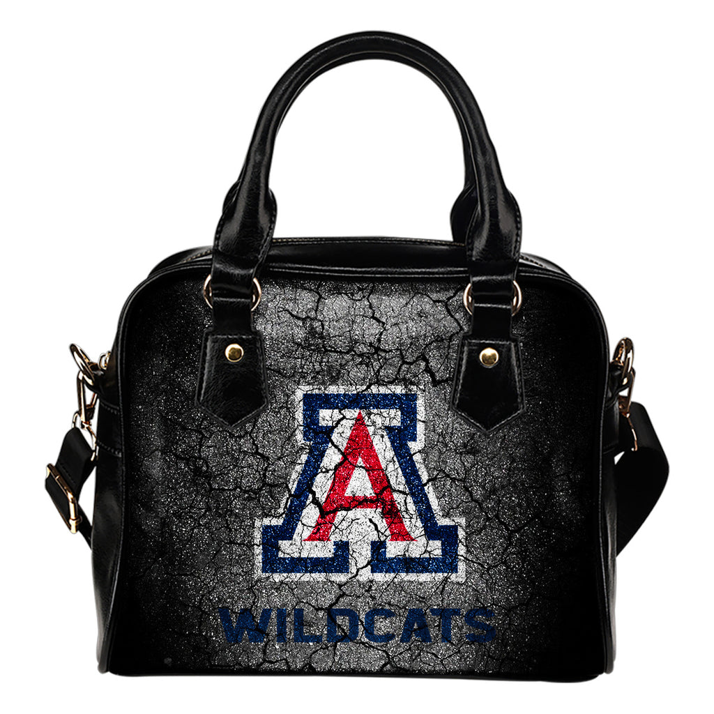 Wall Break Arizona Wildcats Shoulder Handbags Women Purse