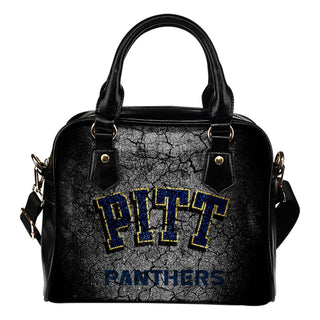 Wall Break Pittsburgh Panthers Shoulder Handbags Women Purse