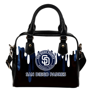 Color Leak Down Colorful San Diego Padres Shoulder Handbags