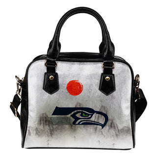 Calligraphy Ancient Logo Mysterious Seattle Seahawks Shoulder Handbags