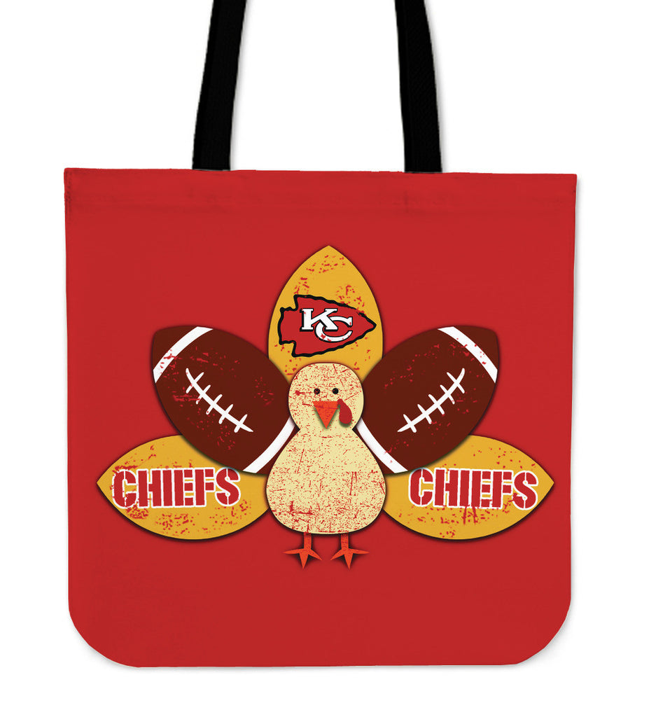 Thanksgiving Kansas City Chiefs Tote Bags - Best Funny Store