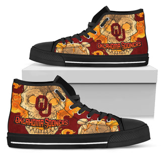 I Am Die Hard Fan Your Approval Is Not Required Oklahoma Sooners High Top Shoes