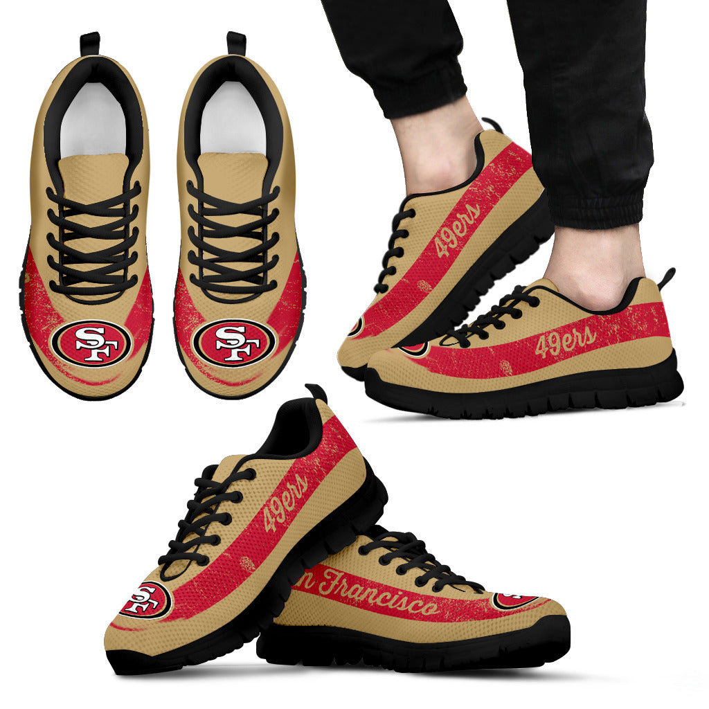 Single Line Logo San Francisco 49ers Sneakers