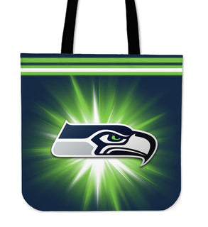 Seattle Seahawks Flashlight Tote Bags - Best Funny Store