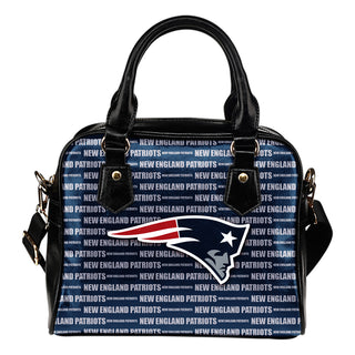Nice Little Logo New England Patriots Shoulder Handbags