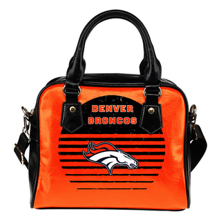 Back Fashion Round Charming Denver Broncos Shoulder Handbags