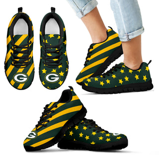 Splendid Star Mix Edge Fabulous Green Bay Packers Sneakers
