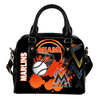 The Victory Miami Marlins Shoulder Handbags