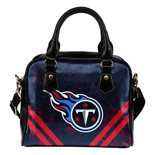 Couple Curves Light Good Logo Tennessee Titans Shoulder Handbags