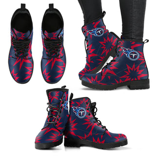 Dizzy Motion Amazing Designs Logo Tennessee Titans Boots