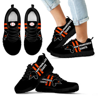 Vertical Two Line Mixed Helmet San Francisco Giants Sneakers