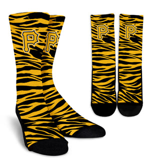 Camo Background Good Superior Charming Pittsburgh Pirates Socks