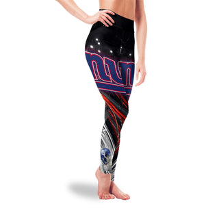 Great Urban Night Scene New York Giants Leggings