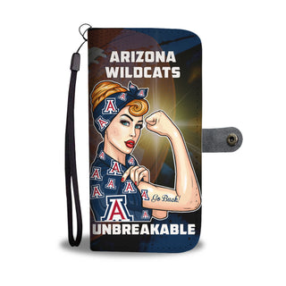 Beautiful Girl Unbreakable Go Arizona Wildcats Wallet Phone Case