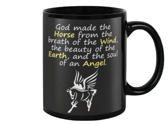 Horse - The Soul Of An Angel Coffee Mug - Best Funny Store