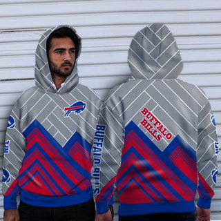 Black Cross Line Buffalo Bills Hoodie