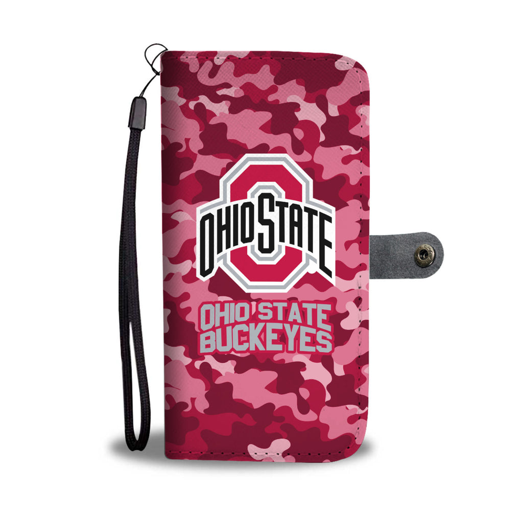 Camo Pattern Ohio State Buckeyes Wallet Phone Cases Best Funny Store Camo Pattern Ohio State Buckeyes Wallet Phone Cases Best Funny Store