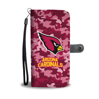 Camo Pattern Arizona Cardinals Wallet Phone Cases