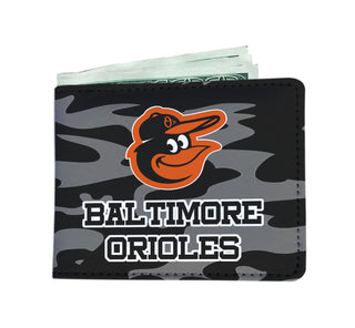 Camo Pattern Baltimore Orioles Mens Wallets