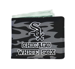 Camo Pattern Chicago White Sox Mens Wallets