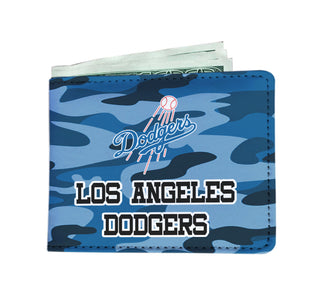 Camo Pattern Los Angeles Dodgers Mens Wallets