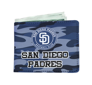 Camo Pattern San Diego Padres Mens Wallets