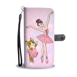All I Need Is Love And Ballet And Corgi Wallet Phone Cases