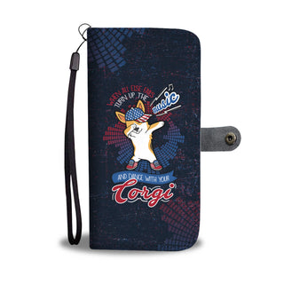 Dance With You Corgi Wallet Phone Cases
