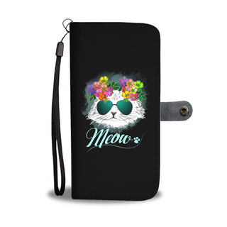 Meow Cat Wallet Phone Cases