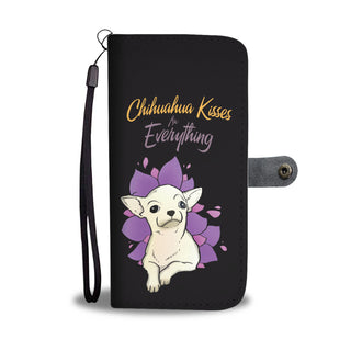 Chihuahua Kisses Fix Everything Wallet Phone Cases