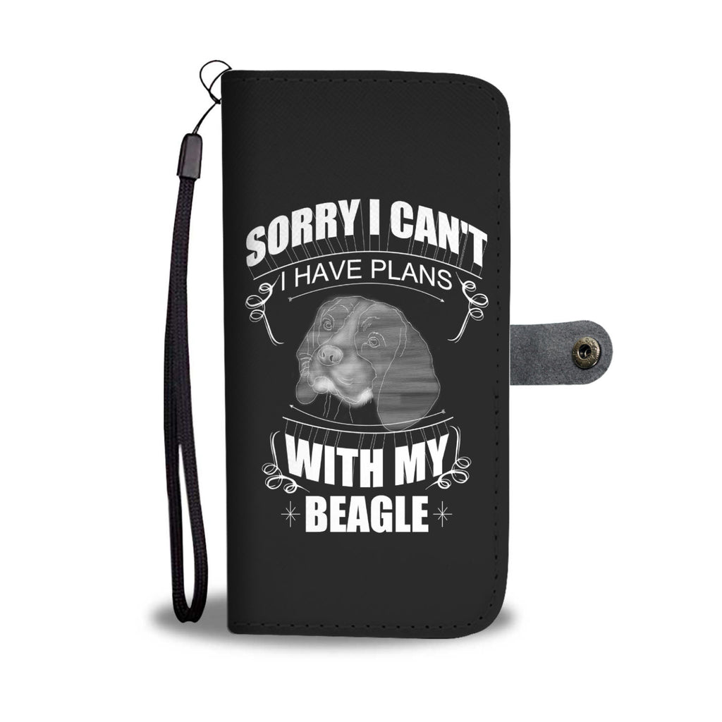 I Have A Plan With My Beagle Wallet Phone Cases