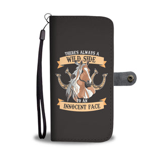 There's Always A Wild Horse Wallet Phone Cases