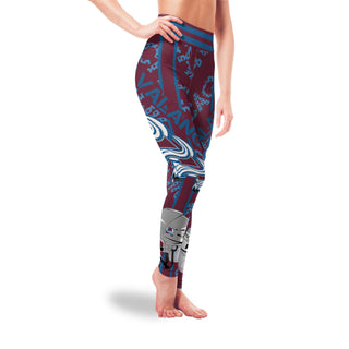 Unbelievable Sign Marvelous Awesome Colorado Avalanche Leggings