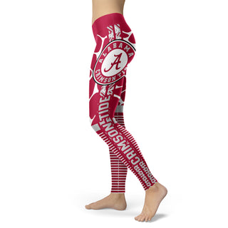 Cool Air Lighten Attractive Kind Alabama Crimson Tide Leggings