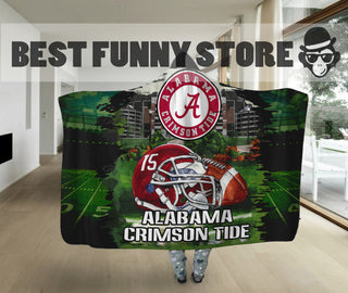 Special Edition Alabama Crimson Tide Home Field Advantage Hooded Blanket