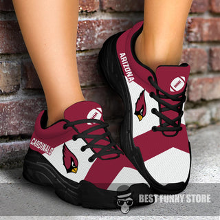 Pro Shop Logo Arizona Cardinals Chunky Sneakers