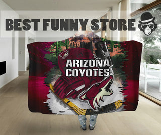 Special Edition Arizona Coyotes Home Field Advantage Hooded Blanket