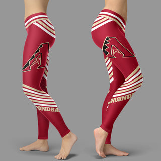 Straight Cute Beautiful Attractive Arizona Diamondbacks Leggings