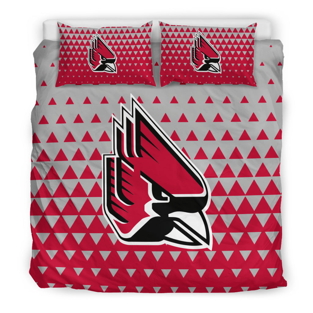 Full Of Fascinating Icon Pretty Logo Ball State Cardinals Bedding Sets