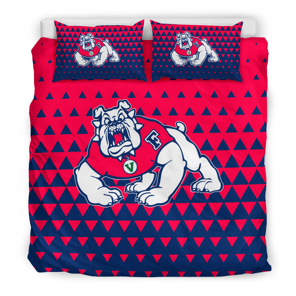 Full Of Fascinating Icon Pretty Logo Fresno State Bulldogs Bedding Sets