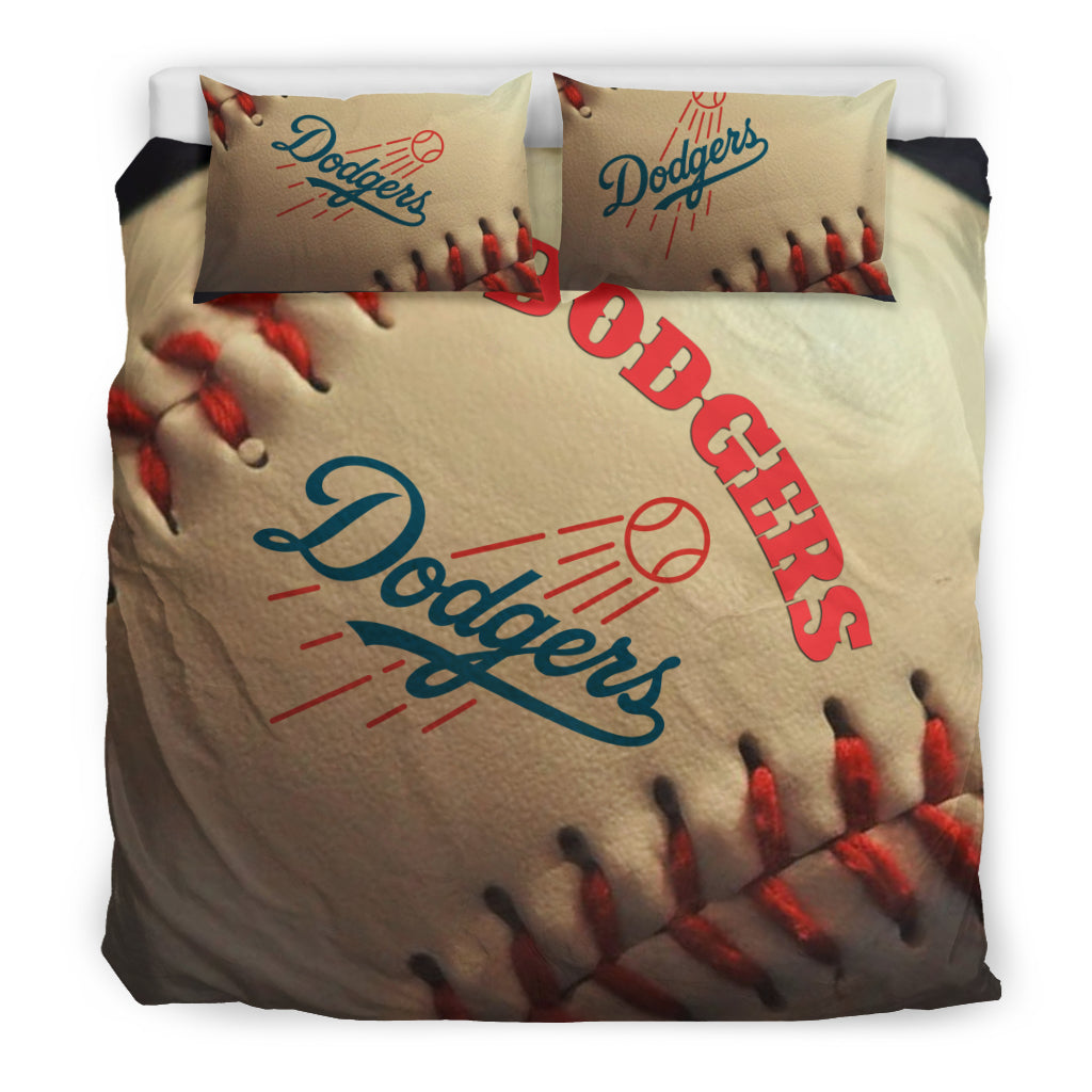 Rugby Superior Comfortable Los Angeles Dodgers Bedding Sets