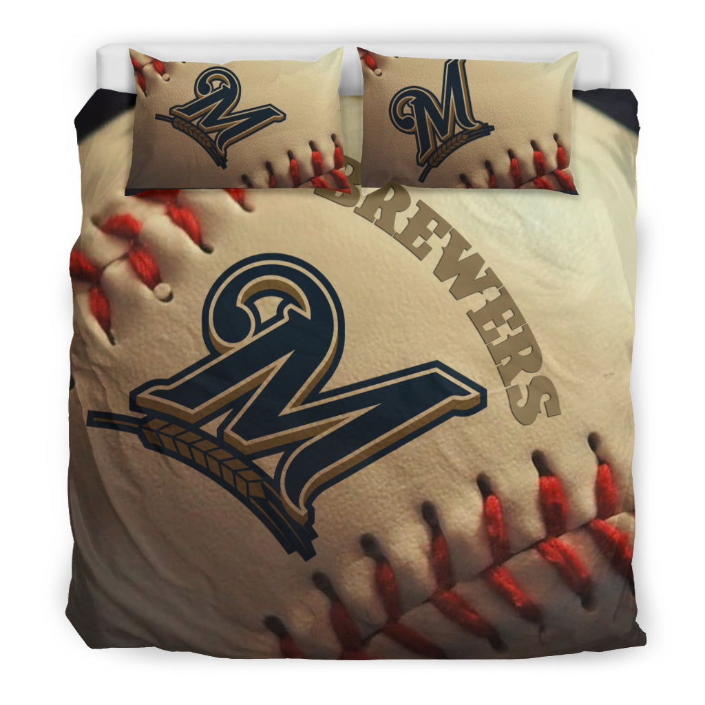 Rugby Superior Comfortable Milwaukee Brewers Bedding Sets