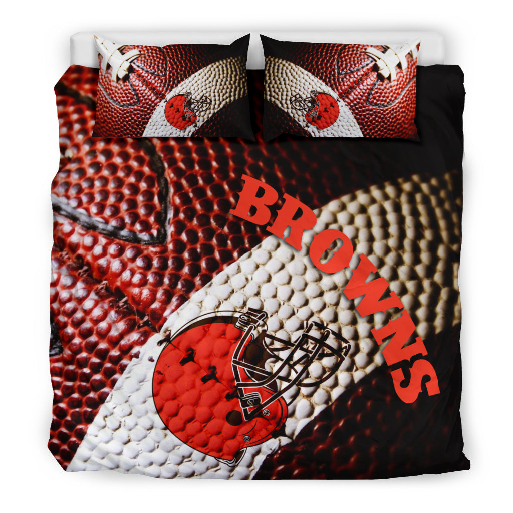 Rugby Superior Comfortable Cleveland Browns Bedding Sets